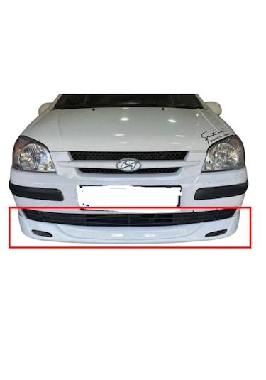 Hyundai Getz Uyumlu Ön Tampon Eki Boyasız