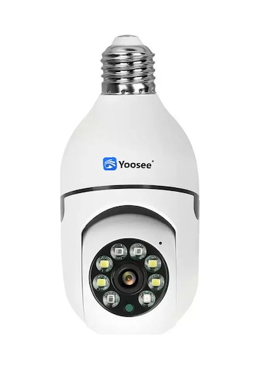 Yoosee Ev Güvenlik WIFI Panoramik Kamera Hd Ampul Uzaktan İzleme Kablosu