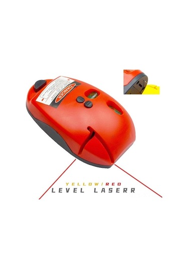 Vkemall Dış Mekan Işık Laser Seviye Cihazı - Yoğun Işıkla Dekorasyon Çizgi Aracı Yeşil