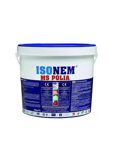 İsonem Ms Polia Likid Polymer Su Yalıtım Boyası 10 Kg Beyaz