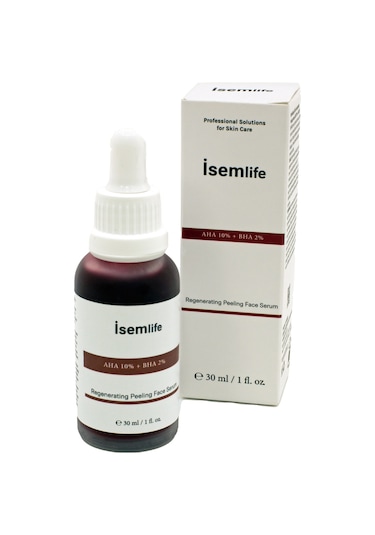 İsemlife Aha 10% + BHA 2% Cilt Yenileme   Serum 30 ML