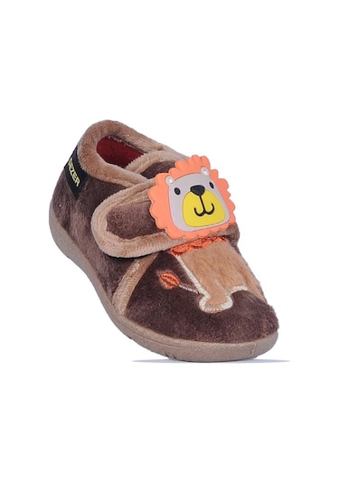 Gezer 03361 Erkek Çocuk Panduf Ayakkabı Kahverengi