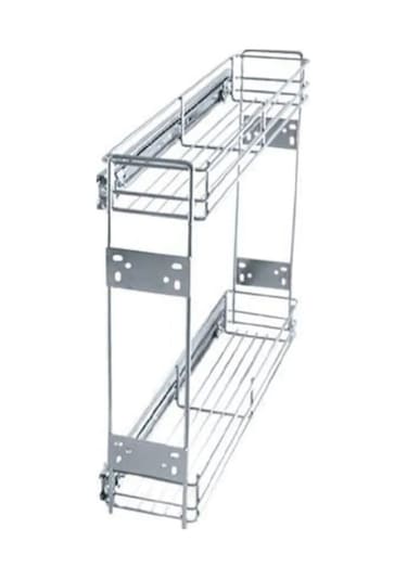 12 Cm Frensız Yandan Raylı Teleskopık Şişelil Yağdanlık Sepeti