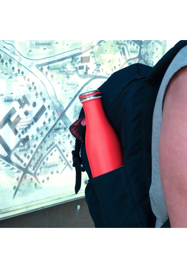 Lurch 500 Ml Paslanmaz Çelik Termos - Çift Cidarlı, Sızdırmaz Mercan Pembe