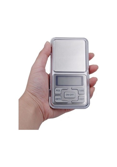 Dijital Hassas Cep Terazi 500 Gr 0.01 Taksimat Notebook Go506038 Çok Renkli