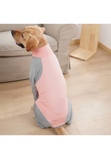 Geeksen Köpekler İçin Dört Ayaklı Sweatshirt, Esnek Kumaş, Turtle Yaka, Çok Renk Seçeneği, Farklı Boyutlar Xs-3xl