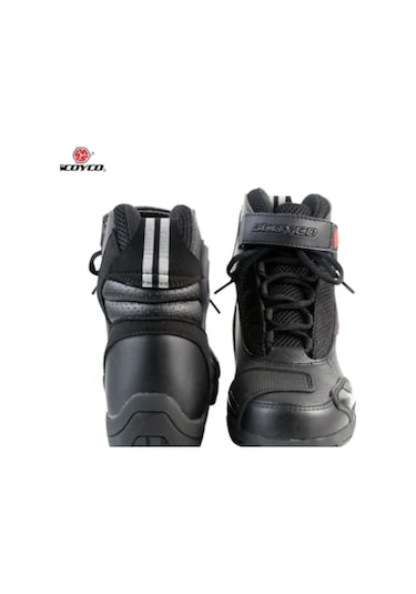 Scoyco Bot Scoyco Mt015 Kısa Motosiklet Botu Korumalı