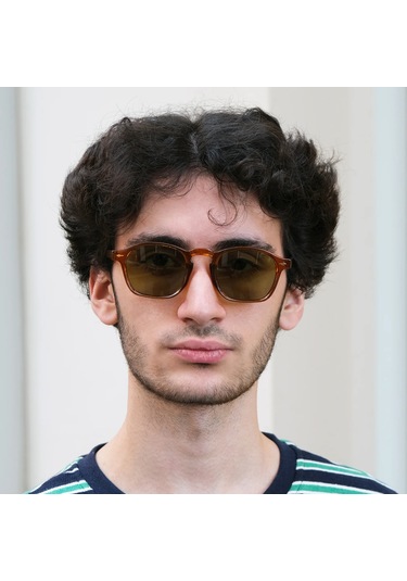 Rafael Karamel Unisex Güneş Gözlüğü Bej