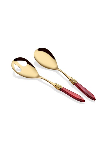 Rivadossi Laura Oro Bordo Salata Servis Seti