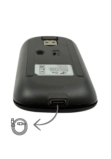 Kablosuz Wireless 4 Tuşlu Ultra Sessiz Mouse