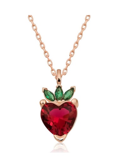 ​Gümüş Çilek Figür Meyve Kolye (511033958)