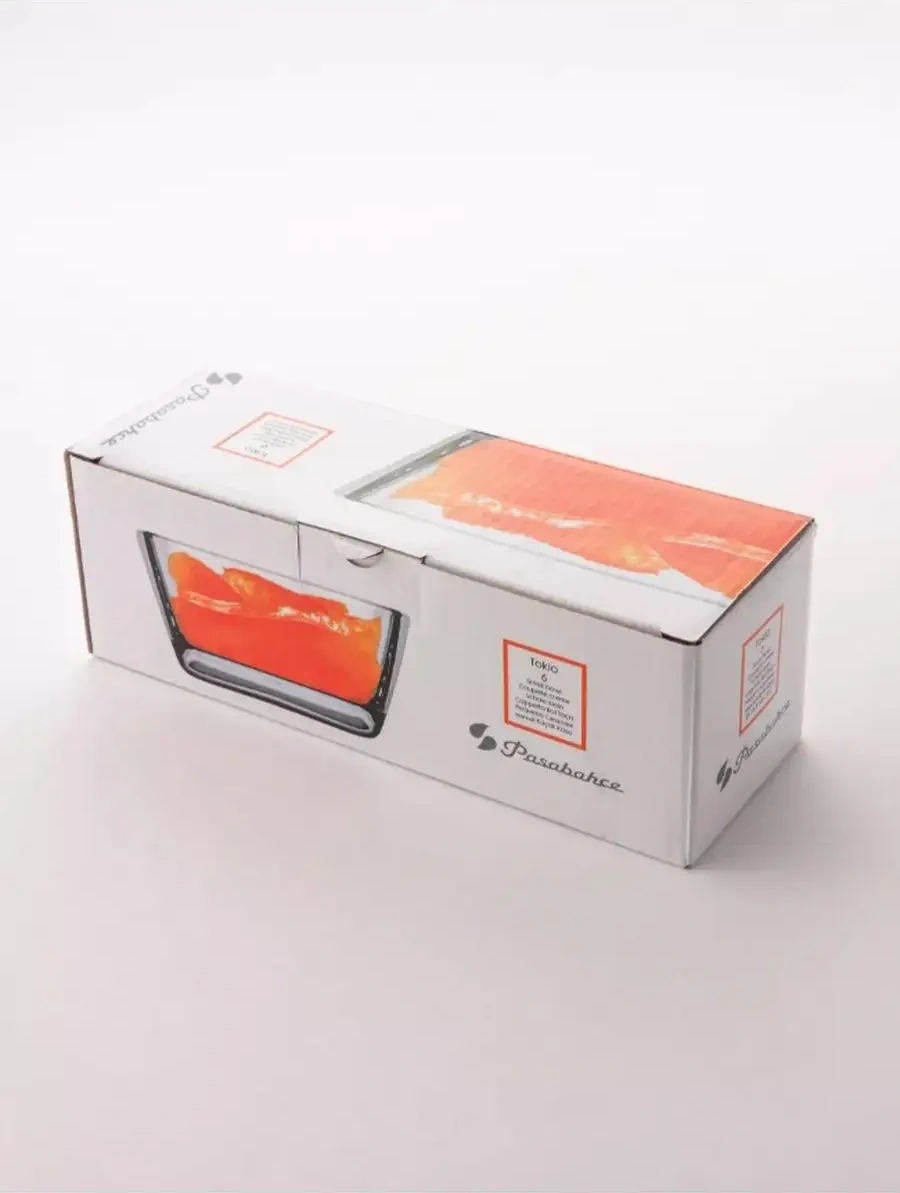 Tocka Posudy 66 Mm Kare Cam Sosluk Seti 6 Adet 147203853 Beyaz