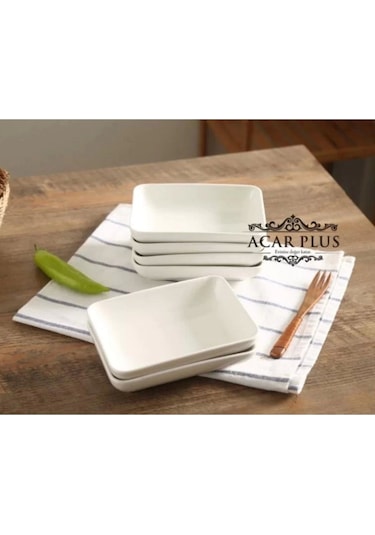 Acar HRO7465 Porselen Tabak 15.75 Cm 6 Lı