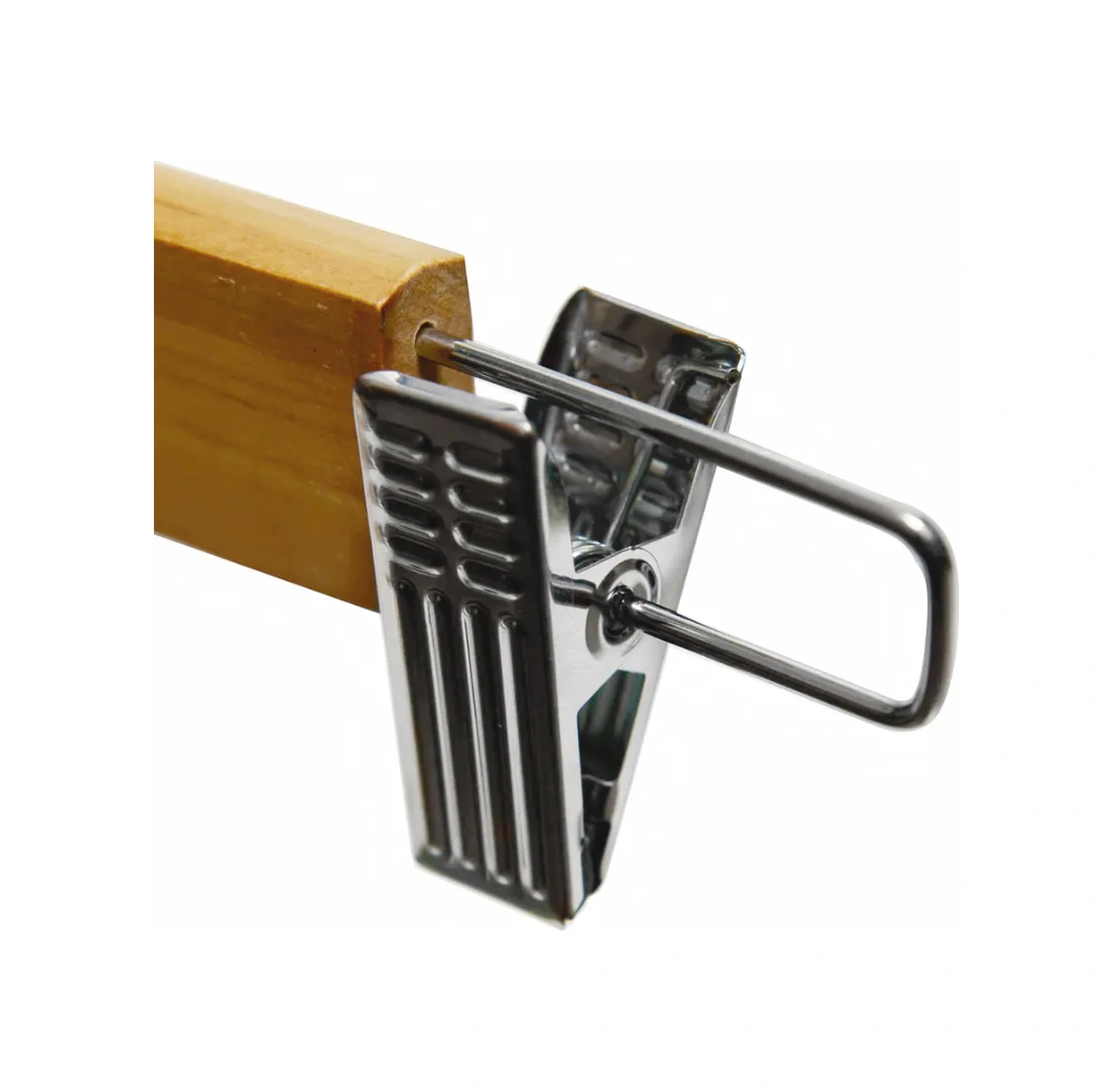 Homedecor Klipsli Ahşap Pantolon Askısı 3'lü Set 10033540 Gri