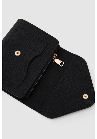 Shule Bags Mysa Medium Zarf Cüzdan Siyah