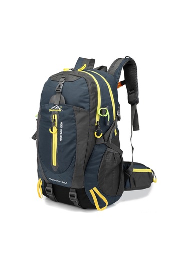 Moveevo 40l Dayanıklı Seyahat Sırt Çantası - Hafif Ve Kompakt - 6 Cep - Koyu Mavi Koyu Mavi