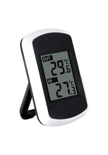 Folinda Ts-ft004-b Kablosuz Dış/iç Mekan Sıcaklık Ölçer - Lcd Ekranlı, -40 60 C Aralığı, 100m Aktarım, Pil Dahil Değil