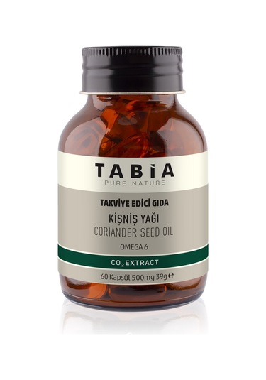 Tabia Kişniş Yağı 500 MG 60 Kapsül