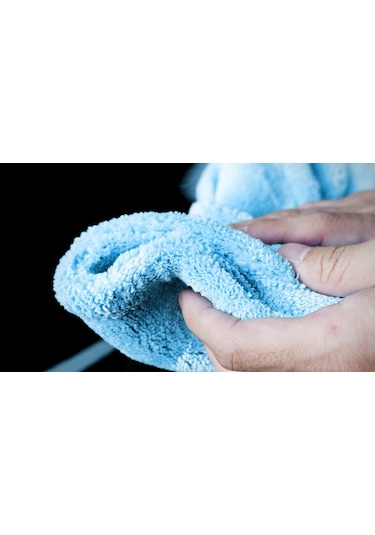 Mikrofıber Oto Lux Cila Bezi Purestar Blue Varıos 1400 Gsm