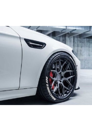 Lastik Yazısı 8X Li Mıchelın Stıker 1.Sınıf Kalite Solmaz