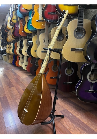 Kısa Sap Maun Ağacı 40 Tekne Jak Girişli Bağlama Kod9538