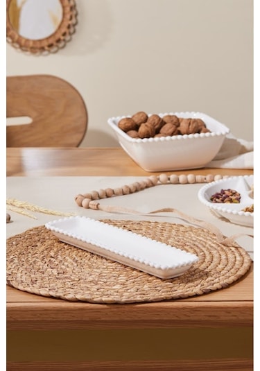 Karaca Carmen Perla Kayık Tabak 29 Cm