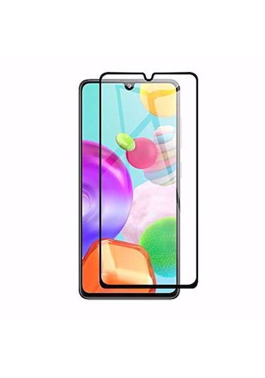 Samsung Galaxy A16 Uyumlu Ekranı Koruyucu Cam Kolay Yapışan Siyah