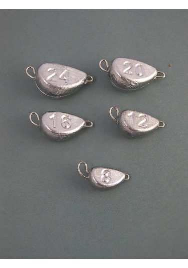 Mad Angler Olta Kurşunları Ek Santrifüj 8-24 Gr 30 Adet 212525256