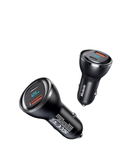 Mcdodo Cc-5670 95w 1xtype-c 1xusb Girişli Dijital Göstergeli Araç