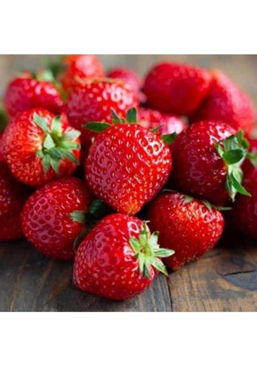 Çilek Tohumu Tadı Lezzetli Doğal 100 Adet Tohum Ev Bahçe Ve Saksı Ekimleri Için Çilek Tohumu