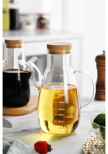 Sonat Borosilikat Cam Yağdanlık - 1000ml