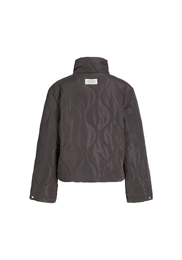 Kadin Dik Yaka Kapitone Ceket - Serena - 12278850 Bracken