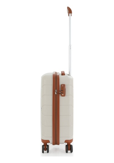 Mçs Polipropilen Valiz V366 55 Cm S20sy100004155 11139 Kemik - Kahverengi