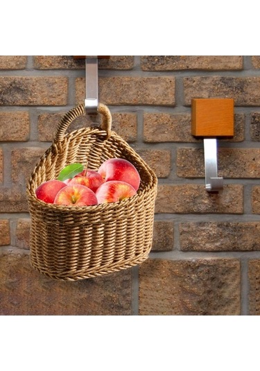 Ulzyvf Suntek Duvara Asılı Depolama Sepeti - Mutfak Organizasyonu