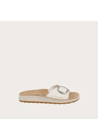 6302-white Terlik Kadın Diğer 77 G65 2c Fly Flot Sandal Synthetıc 6302-white