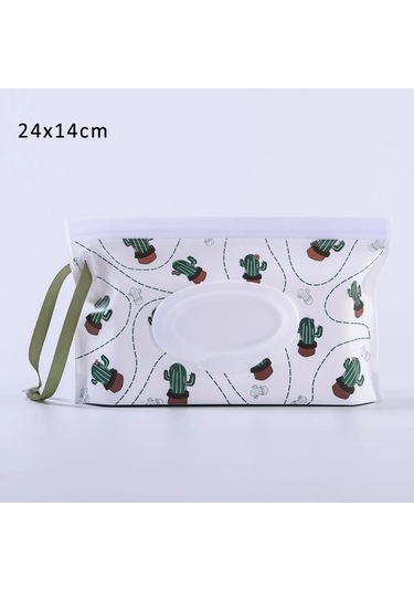 Renkli Mürekkep-bebek Islak Mendil Çanta Temizleme Mendillericase Wipepouch Kapak Çevirin Kullanışlı Doku Kabı Moda Yeniden Kullanılabilir Cep