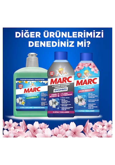 Marc Çamaşır Makinesi Temizleyici Floral 500 ML