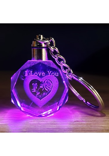 Renk Değiştiren Işıklı Anahtarlık