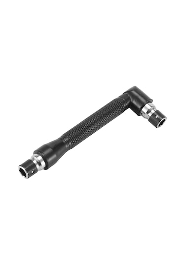 L Şeklinde 1/4 İnç Altıgen Anahtar Çift Başlı Dik Açı Tornavida Uçları