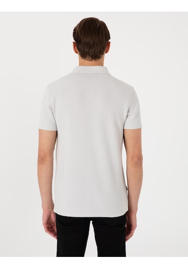 Pierre Cardin Erkek Gri Tişört 50310171-vr024 Gri