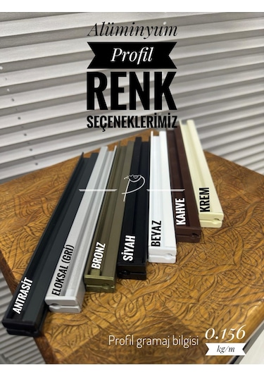 Plise Perde Cam Balkon Akordiyon Perde Yaylı Kancalı Sistem Çok Renkli