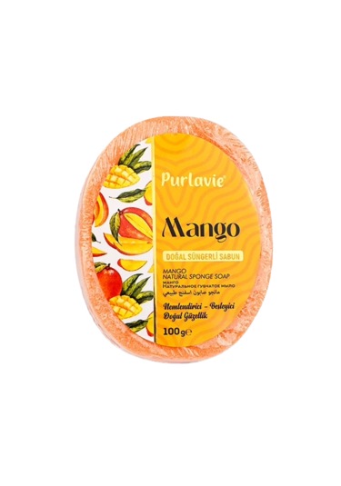 Purlavie Süngerli Mango Sabun Mango