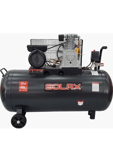 Solax BAL-0.25/8-200 3 Hp 8 Bar Hava Kompresörü 200 L