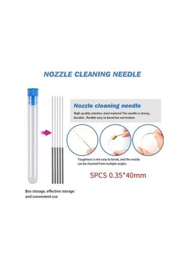 Novahub 3d Yazıcı Aksesuarları Takım Seti Çapak Alma Aleti & Nozul Temizleme İğneleri