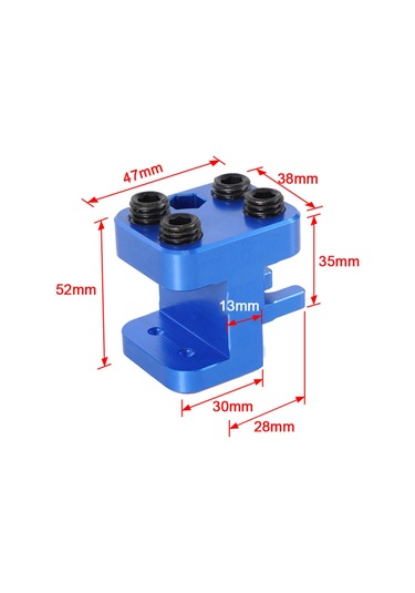 Mavi 520 525 530 50 Serisi Zincir, Alüminyum Alaşımlı Damgalama Aleti