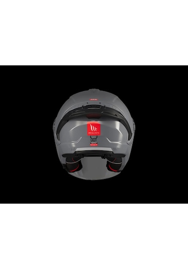 Kask Mt Cosmo Sv A12 Parlak Nardo Gri Gözlüklü Nardo Gri
