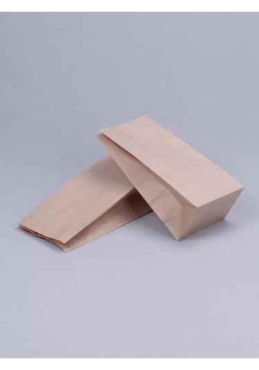 Softhomecraft Kraft Kağıt Torba, Sapsız, 12 24 8 Cm, 50 Adet 172432604