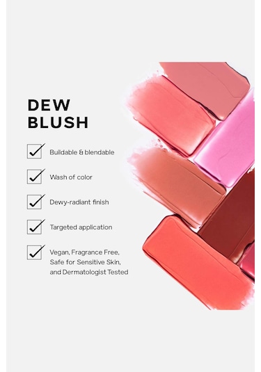 Saie Dew Blush Likit Allık Hottie 12ml Hottie