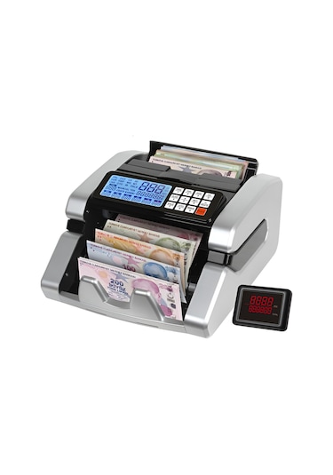 Hesaplidepom Al-7000 Tl Karışık Para Sayma Makinesi / Eur, Usd, Gbp Adet Sayımı