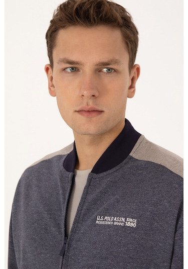 U.s. Polo Assn. Erkek Mürdüm Hırka Örme 50315820-vr074 Murdum